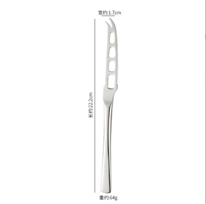 Cuchillo para Queso y Tomate DFS0326, Hoja Dentada de Acero Fino, Mango Grueso Natural, Resistente al Óxido, Fácil de Lavar y Mantener - Product Image 2