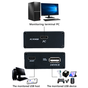 Analizador de rastreo USB de código abierto Sniffer USB portátil Sniffer 2,0 HS Analizador de protocolo de bus de alta velocidad Grab Packet Power - Product Image 5