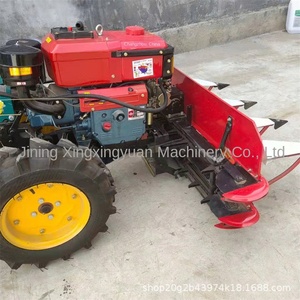 Moissonneuse-batteuse mini portative à démarrage électrique, refroidie par eau, moteur diesel 195, pour blé, riz, fourrage, colza et autres cultures - Product Image 4