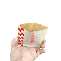 Boutique de cadeaux marron sur mesure, petit artisanat uni recyclé respectueux de l'environnement, votre propre logo pochette kraft à pizza de luxe à impression complète