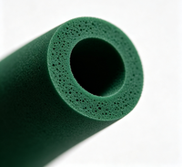 Manchon en mousse de caoutchouc nitrile NBR Visai, léger et amortissant, tube en mousse creuse avec bouchon d'étanchéité en caoutchouc pour équipement de sport
