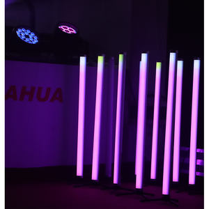 उच्च फिल्म स्टेज एलईडी ट्यूब प्रकाश 16 पिक्सेल mappable 180 ट्यूब बैटरी संचालित निविड़ अंधकार IP65 RGBW <span class=keywords><strong>DMX</strong></span> वायरलेस आईआर 1 मीटर स्ट्रिप्स - Product Image 2