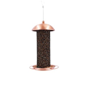 Outdoor Hanging Metal Cylindrical Automatic <strong>Bird</strong> <strong>Feeder</strong> for Courtyard &amp; Garden Use Customized From China - Product Image 5