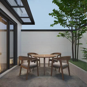 Carreaux de céramique pleine masse modernes mats pour extérieur 600x1200x20, type brique française épaissie, antidérapants, pour pavage de cours d'appartements et villas - Product Image 3