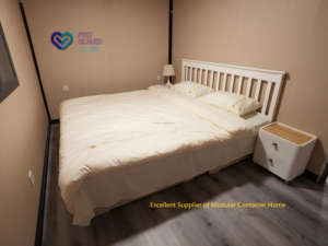 40英尺可扩展微型集装箱房，带2间主卧室别墅应用夹芯板材料20英尺大小 - Product Image 4