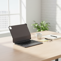 Nouvel Étui Clavier Magic Scissor pour iPad, Clavier Intelligent avec Trackpad d'Angle Protecteur Compatible 10,9 Pouces 11e/10e Génération RGB