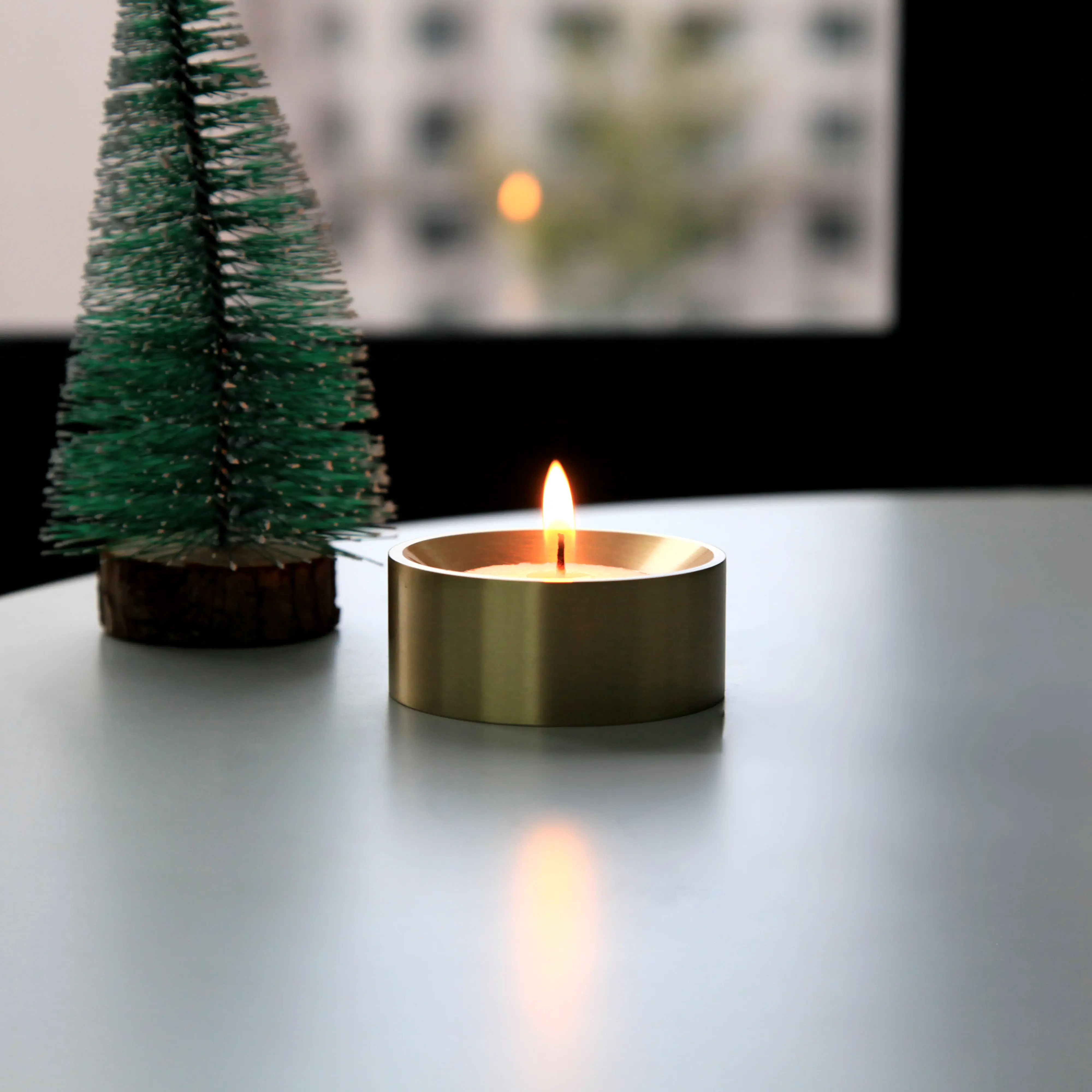 Maxery गर्म बिक्री नॉर्डिक धातु मोमबत्ती जार पीतल मोमबत्ती धारक के लिए खाने की मेज Candlelight खाने की मेज हार्डवेयर