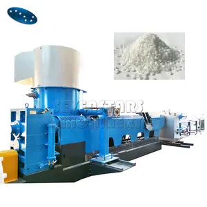 plastic film granulator pelletizing production line water-ring type with compactor