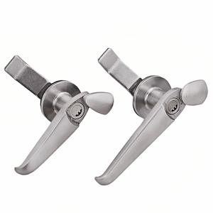 Stainless Steel Handle <b>Lock</b> for Outdoor Electrical Switch Cabinet Equipment Door Rainproof Hand Operated <b>Box</b> <b>Lock</b> - Product Image 4