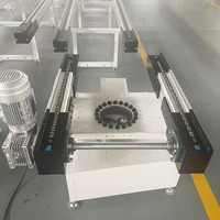 Convoyeur à chaîne à double vitesse pour ligne de production d'assemblage automatisé électronique à faible bruit avec engrenage de transfert automatique de palettes à rouleaux