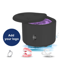 Nettoyeur ultrasonique professionnel 150 ml 45 kHz haute fréquence pour appareils dentaires, gouttières, bijoux, lunettes et montres
