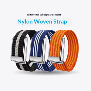 Bracelet léger et respirant Upro pour Whoop 5.0, 25 mm, élastique, avec boucle à crochet, compatible avec les bracelets Whoop, en nylon. - Product Image 1