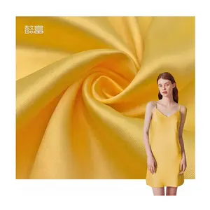 Ipek düşes toptan rulo ipeksi düğün elbisesi streç streç Spandex Charmeuse Polyester giyim astar saten kumaş