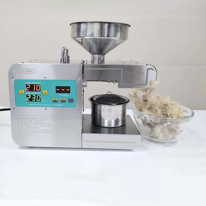 Machine automatique de presse d'huile d'arachide de sésame à double tête à usage domestique extracteur d'huile de presse à froid de fruits secs nouvel état - Product Image 5