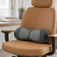 Nouveau design 2026 : Coussin de massage lombaire chauffant USB avec triple fusion de traction pour lit inclinable de centre de bien-être professionnel