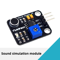 Modul Output Analog OEM/ODM Modul Mikrofon Sensor Suara untuk Arduino untuk Microbit