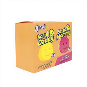 Spugna Multiuso Colorata Antigraffio all'Ingrosso, Spugna per Pulizia Non Abrasiva per Cucina, <span class=keywords><strong>Bagno</strong></span> e Uso Domestico - Product Image 1