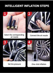 Démarreur de <span class=keywords><strong>voiture</strong></span> 2000A 12000mAh avec compresseur d'air numérique 150 PSI Charge rapide USB-C <span class=keywords><strong>Batterie</strong></span> portable Booster - Product Image 6