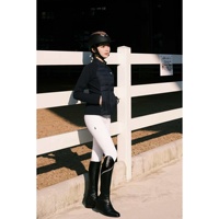Nouvelles bottes d'équitation pour femmes, montantes, en cuir de vachette, antidérapantes, à talon moyen, style luxe, modèle North Star, chaussures d'écurie