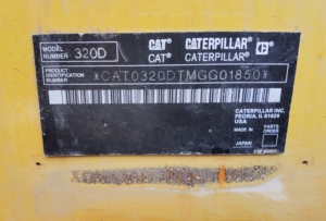 อะไหล่แท้ต้นฉบับ รถขุดตีนตะขาบ CAT 320D ของแท้จากญี่ปุ่น น้ำหนัก 20 ตัน เครื่องยนต์ C6.4 บุ้งกี๋ขุดขนาด 1.0 ลูกบาศก์เมตร - Product Image 3