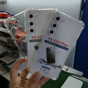 Funda de TPU suave de cuatro esquinas anticaída para <span class=keywords><strong>Samsung</strong></span> S23 S23 Ultra, 1,5mm, precio más <span class=keywords><strong>barato</strong></span> de fábrica, superventas - Product Image 3