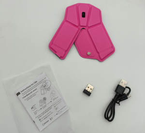 Souris sans fil pliable MOMO TECH Ultra Fine 2026 avec logo personnalisé et rétroéclairage LED – Cadeau d'affaires portable - Product Image 2