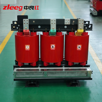 Transformateur de puissance triphasé de type sec 200 kVA, entrée 10 kV, sortie 400 V, tout en cuivre, certifié IEC 60076, CE, 50/60 Hz, distribution