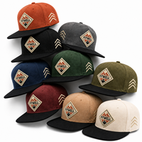 Casquette de baseball à six panneaux texturée avec logo personnalisé et patch brodé pour les marques de streetwear OEM ODM
