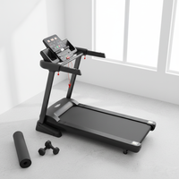 Tapis roulant électrique pliable pour la maison, machine de fitness portable avec écran LCD, équipement d'exercice