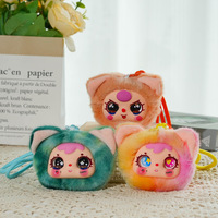 OEM Kawaii Peluche douce et moelleuse en forme d'ours en peluche, porte-clés, jouet en peluche, porte-clés, pendentif pour sac à dos, sac à main, cadeau pour femme
