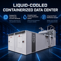 Centre de données conteneurisé refroidi par liquide ZTMM AI Infrastructure avec surveillance à distance