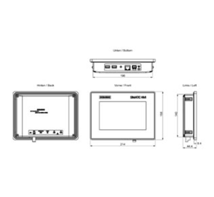 Nouveau & Original SIMATIC HMI MTP700, commande tactile unifiée, écran TFT large de 7 pouces, 6AV2123-3GB32-0AW0 - Product Image 6