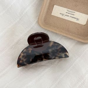 SAIYII – Pinces à <span class=keywords><strong>cheveux</strong></span> demi-lune en acétate marbré avec <span class=keywords><strong>boucle</strong></span> contrastante, incontournables pour femmes, usage quotidien, vente en gros - Product Image 6