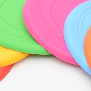 Disque volant en silicone souple pour l'entraînement des chiens - Résistant aux morsures pour Golden Retriever et Border Collie - Product Image 2