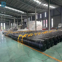 Bâche en polyéthylène HDPE anti-corrosion moderne pour bassin piscicole, barrage artificiel, barrière de racine, géomembrane en rouleau