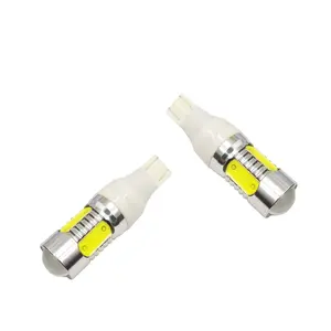 Perfect LED Auto Lighting System Car Led Lights Bulb T15 COB 7.5W w16w Motorcycle Turn Signal Reverse Parking Rear Lamp White