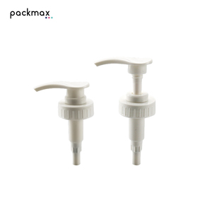 Double-layer flat nozzle, built-in threaded, 32-tooth PP plastic lotion <b>pump</b> head for conditioner, <b>shampoo</b> & shower gel - Product Image 4