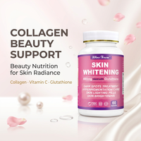 Tablet Pemutih Kulit - Formula Glutathione, Kolagen & Vitamin C untuk Mencerahkan dan Meningkatkan Kecerahan Kulit