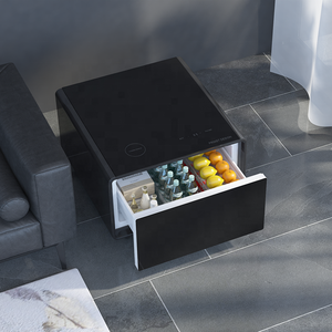Tavolo da caffè intelligente moderno tavolo da Bar frigorifero per la casa balcone o spazio commerciale panca stretta - Product Image 6