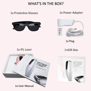 Dispositivo de Depilación IPL Portátil para Uso Doméstico, Profesional, Indoloro, para Cuerpo y Rostro Femenino - Product Image 6