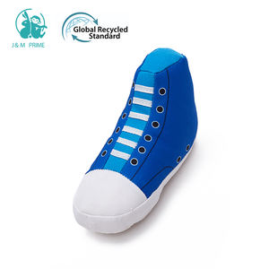 Dayanıklı köpek gıcırtılı Mini Sneakers ayakkabı peluş ısırma köpek çiğnemek oyuncak ayakkabı - Product Image 5