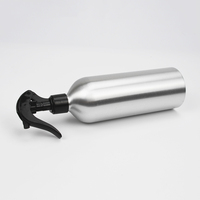 Bouteille en aluminium vide, vaporisateur à pompe, vaporisateur nasal rechargeable, flacons de voyage pour vaporisateur nasal, 30 ml, 50 ml, 100 ml, 120 ml, 250 ml, 500 ml