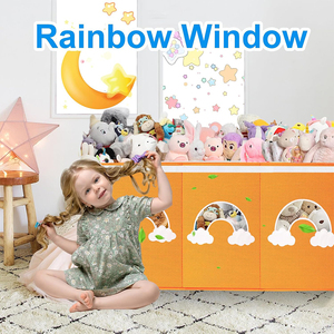 Bán Hàng Trực Tiếp Công Suất Lớn Tùy Chỉnh Hộp Đồ Chơi Có Thể Gập Lại Bin Lưu Trữ Đồ Chơi Chủ Sở Hữu Hộp Hộp Dễ Dàng Lắp Ráp Hộp Lưu Trữ Cho Trẻ Em Đồ Chơi - Product Image 6