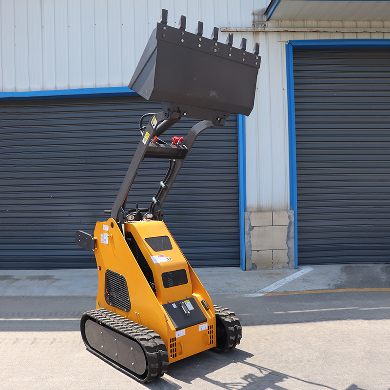 Chinese 50hp Mini Skid Steer Loader ML550TS 380 Crawler Loader with Telescoping Arm Imported Engine Different Attachments