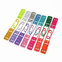 Les épingles de sûreté décoratives de tête de lettre de conception, broches épingles de sûreté pour couvertures écharpes pull