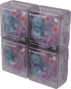 سدادات أذن جميلة مخصصة ذات استعادة بطيئة للنوم وتقليل الضوضاء، سدادات أذن من الفوم للحفلات الموسيقية - Product Image 6