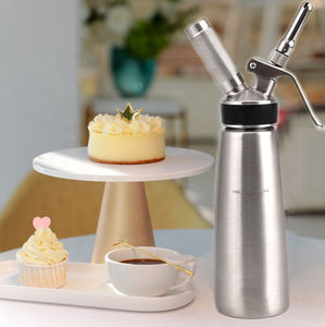 CreamJet Factory Direct 500ml <b>Cream</b> Dispenser for Making <b>Cream</b> Dessert Tools Whipped <b>Cream</b> Dispenser with 3 Metal Nozzles - Product Image 5