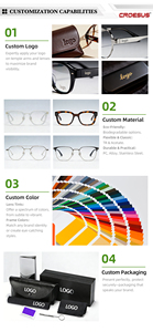 Gafas de Sol de Moda para Hombre, con Prescripción para Miopía y Astigmatismo, Personalizadas, Caja Grande y para Rostros Grandes, Gafas de Sol de Lujo Personalizadas - Product Image 6