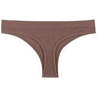 ZhenShangMei Seamless Underwear for Women No Show Panties Invisibles Briefs Soft Stretch Bikini Underwears