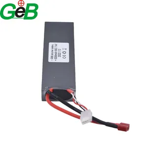 OEM 2 एस 3 एस 4 एस 5 एस 6S 7.4V 11.1V 14.8V 18.5V 22.2V 6000mAh 5200mAh लाइपो बैटरी 15C 25C 35C 45C आर सी कार गबन लाइपो बैटरी पैक